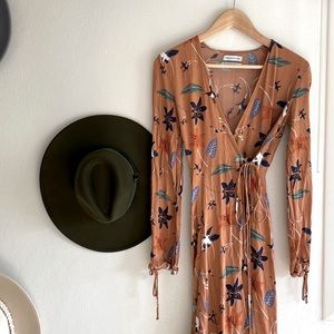Urban Outfitters Botanical Wrap Dress